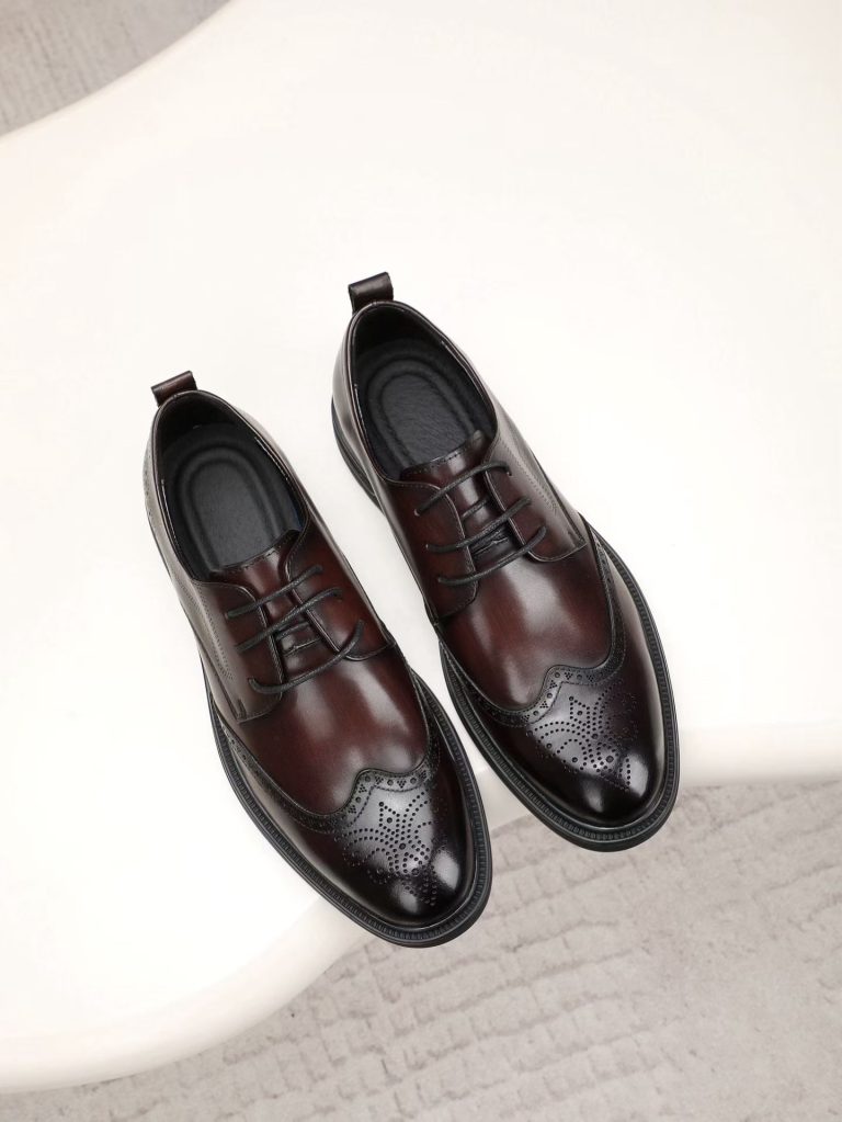Burgundy Wingtip Brogues — D&S Clothing Alteration & Dry Cleaning, Birmingham