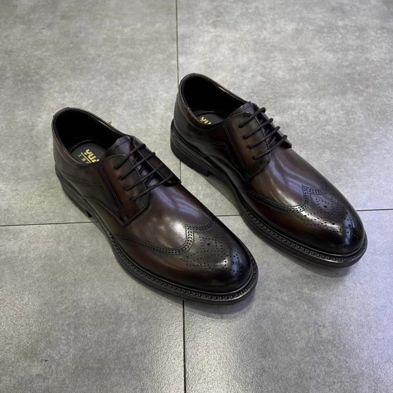 Brown Leather Brogues — D&S Clothing Alteration & Dry Cleaning, Birmingham