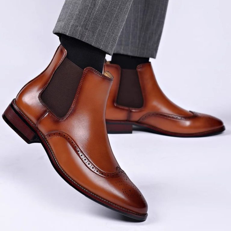 Tan Chelsea Boots — D&S Clothing Alteration & Dry Cleaning, Birmingham