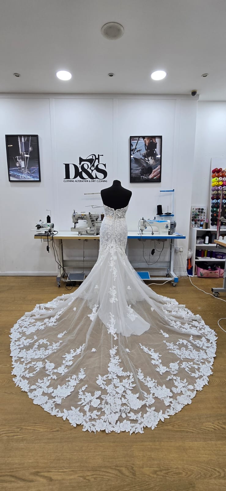 Lace Mermaid Gown — D&S Clothing Alteration & Dry Cleaning, Birmingham