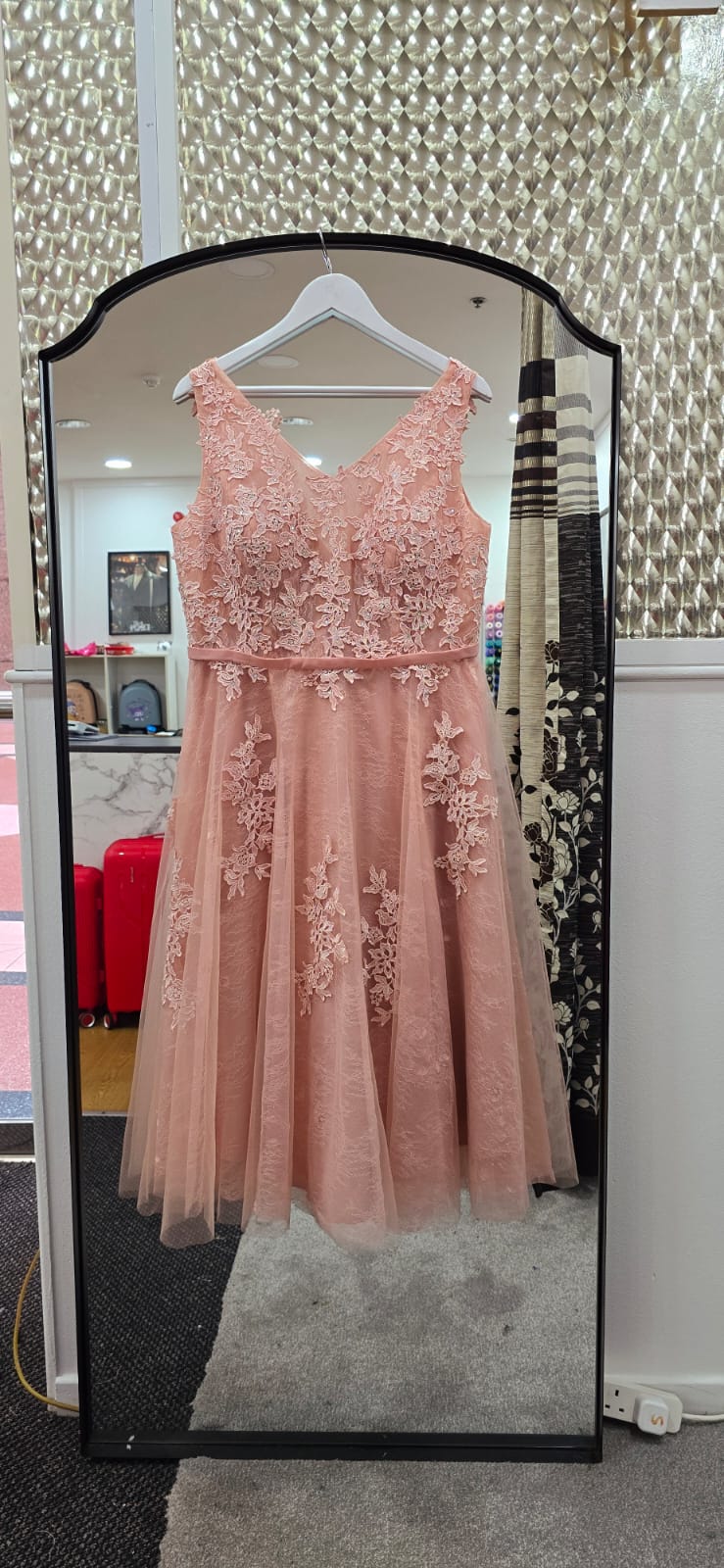 Blush Lace Dress — D&S Clothing Alteration & Dry Cleaning, Birmingham